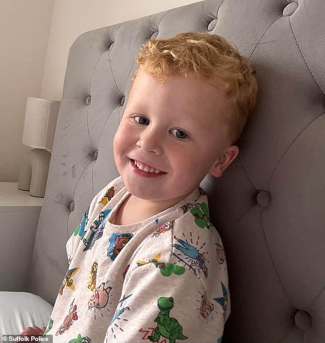 More than 100 people have joined the search to find three-year-old Noah Woods, who went missing after visiting a playground in Suffolk