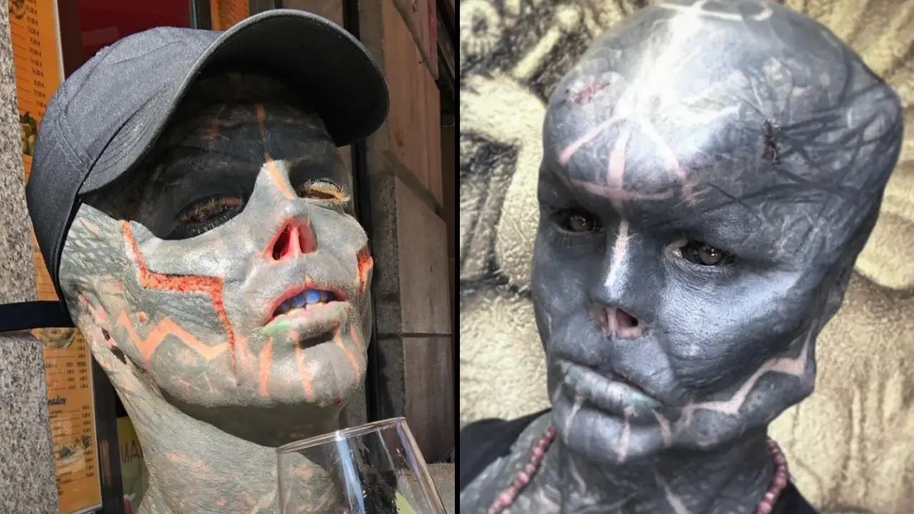 Black Alien Shares Unrecognizable Teenage Throwback Photo From Before Extreme Transformation