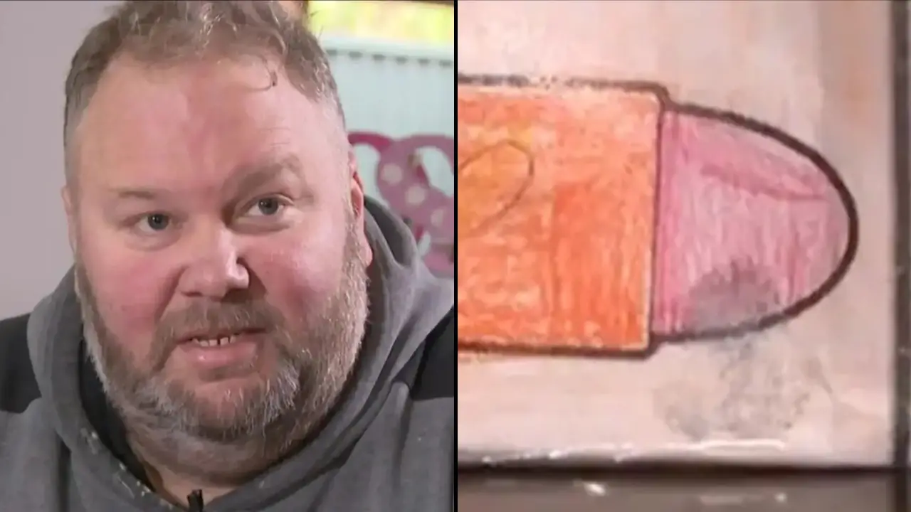 A dad was left outraged when his daughter came home from school with a 'disgusting' gift for him. 