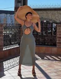 The separation between a woman's legs means that she is… See more
